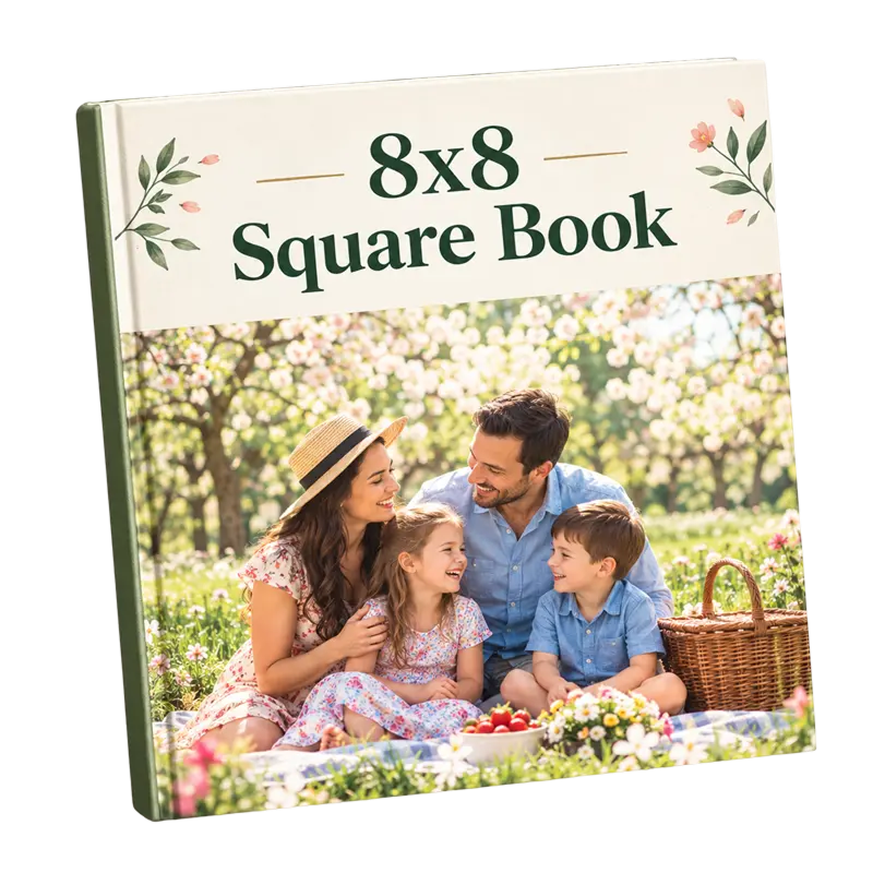 8×8 photo book